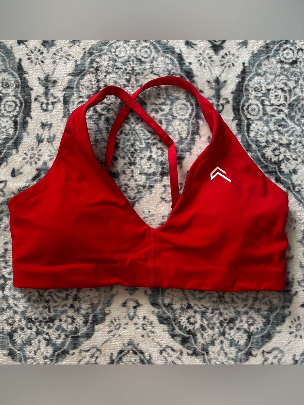 Alphalete unified bralette - muscle mommy red - size medium